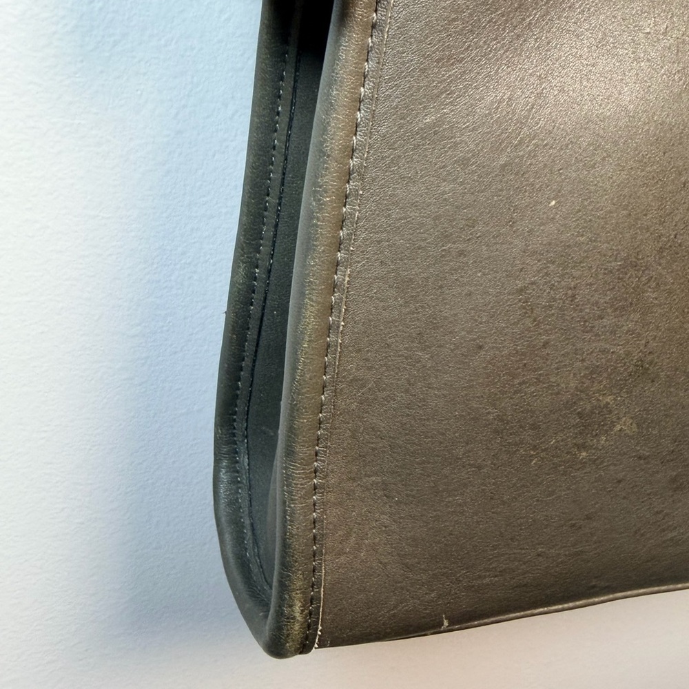 Coach Vintage Legacy Small Zip F9N 9997 Gray Silver Hardware original Hangtag - Picture 3 of 16